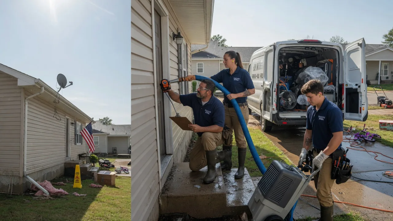 Ceiling Water Damage Restoration in Mount Holly, AR near me